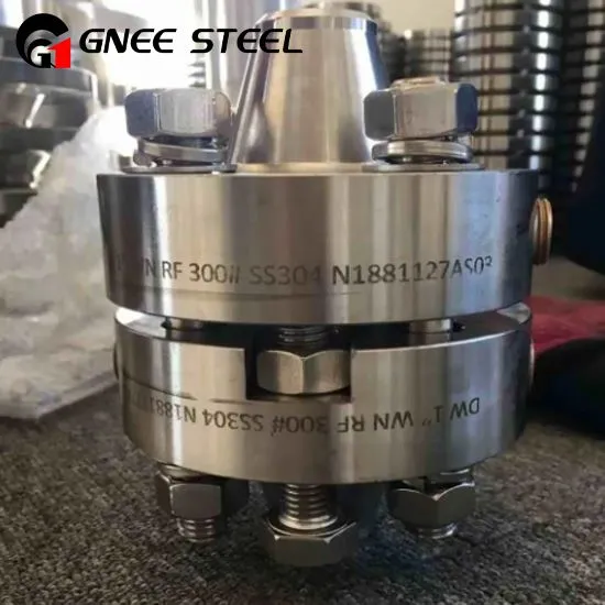 Супер дуплексни стоманени фланци с отвори